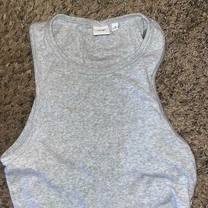 Aritzia TNA Light Gray Tank Top